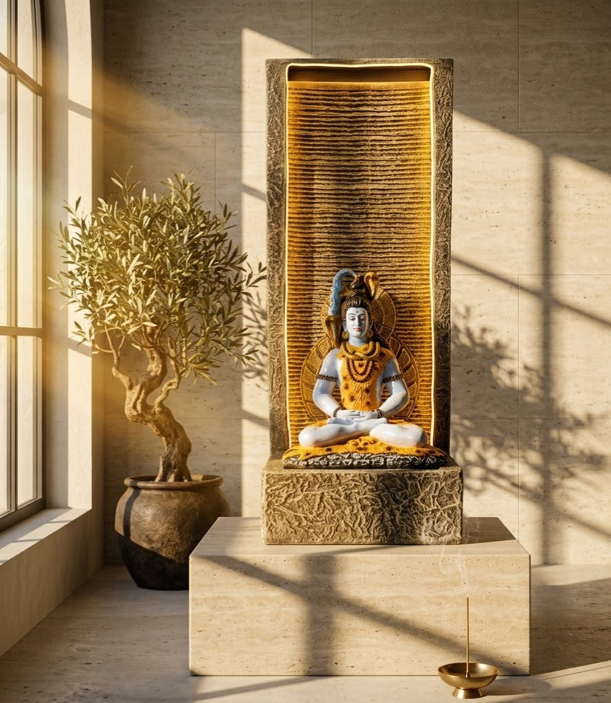 Indoor Water Fountains for Living Rooms: Vastu Benefits, Sound Therapy & Calming Zen Decor