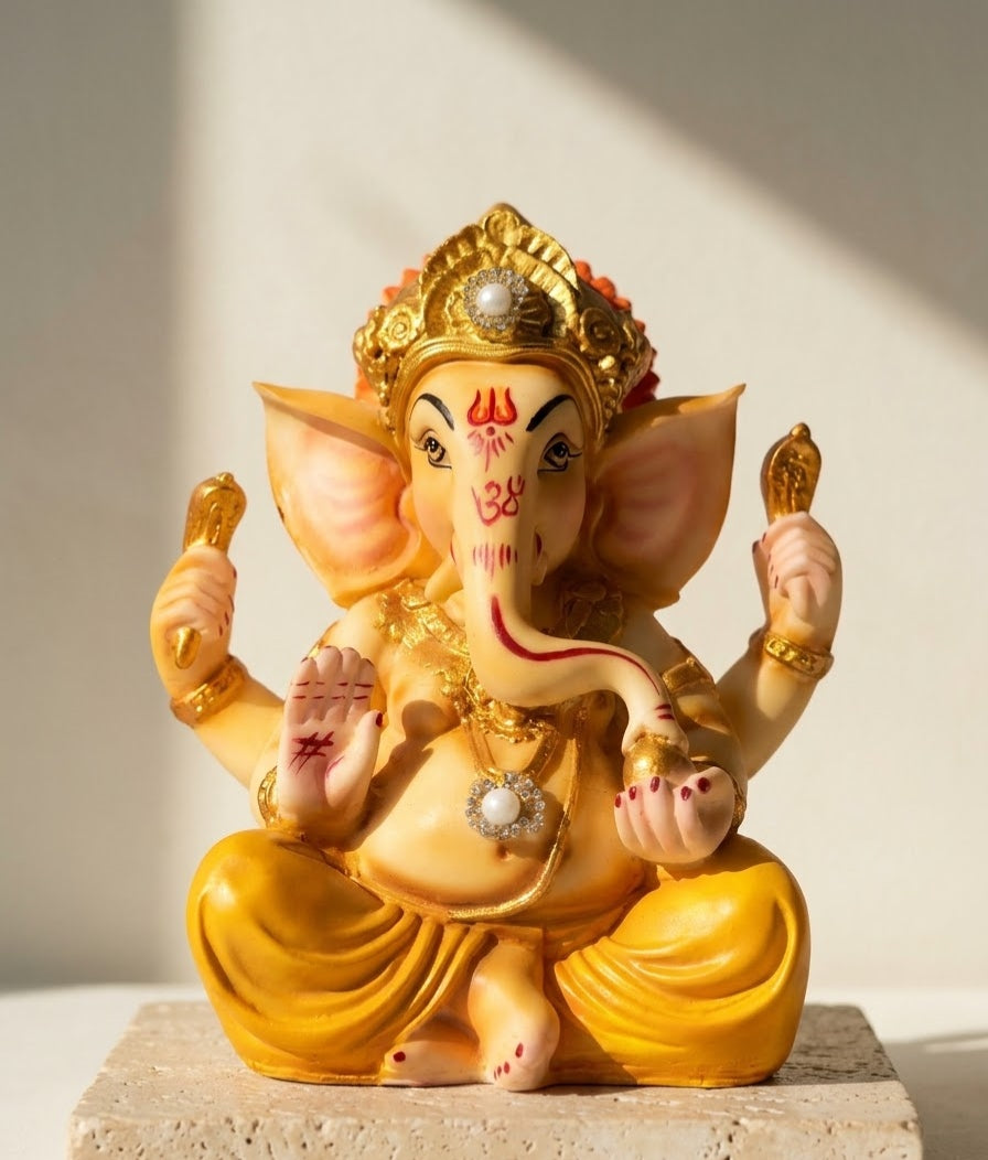 Veena Harmony Musical Ganesha Sculpture
