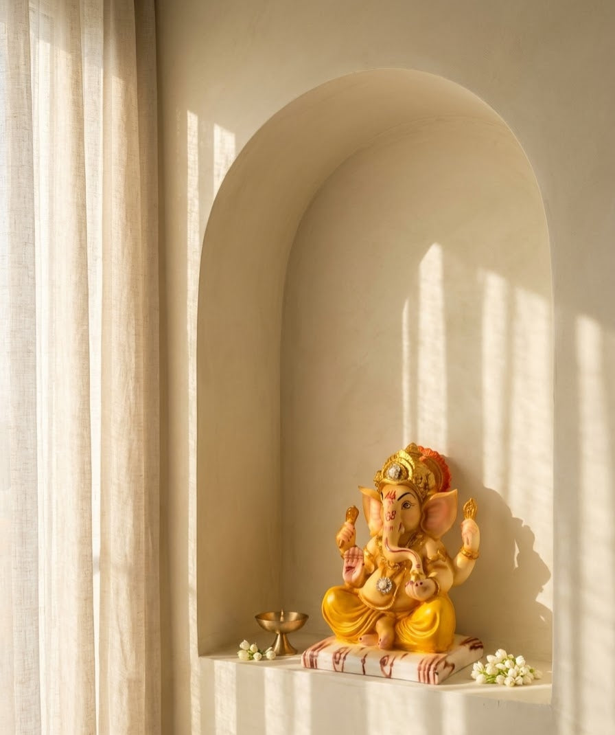 Veena Harmony Musical Ganesha Sculpture