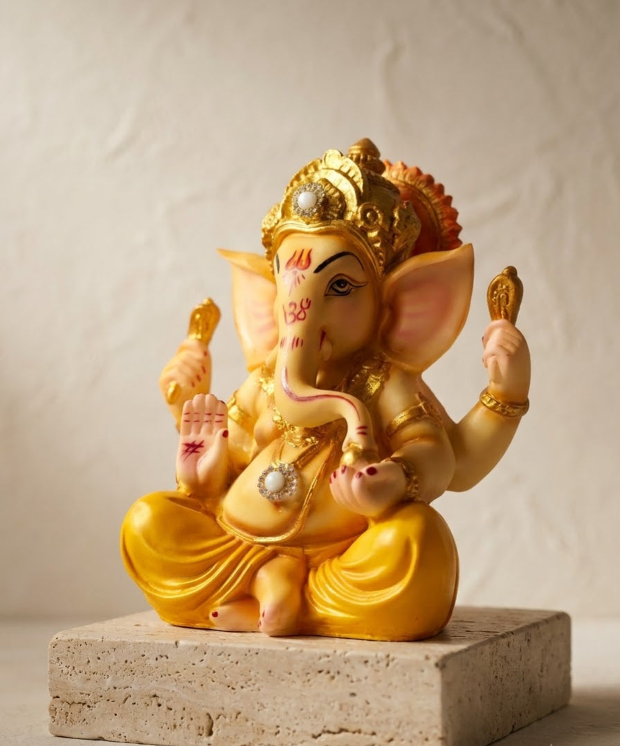 Veena Harmony Musical Ganesha Sculpture