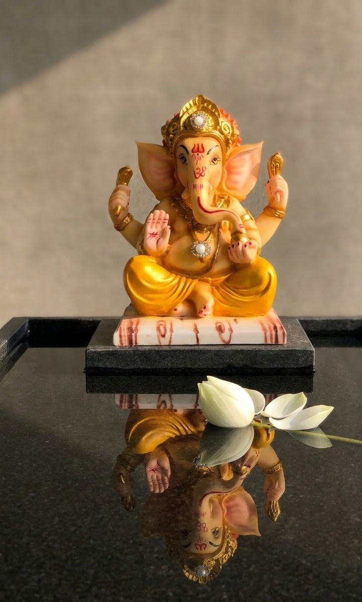 Veena Harmony Musical Ganesha Sculpture