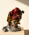 Copper Joy Laughing Buddha Antique Sculpture